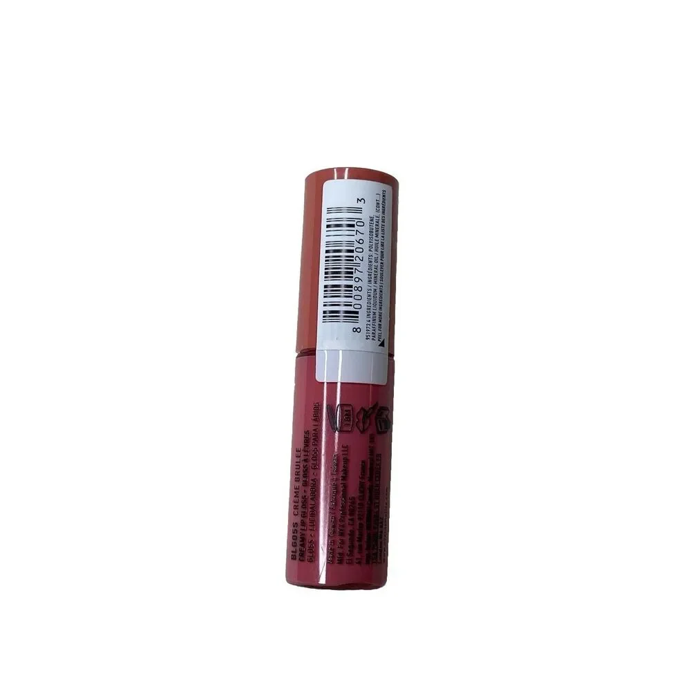 NYX Butter Gloss Creme Brulee Lip Gloss - Non-Sticky, Natural Shine - 0.15 Oz